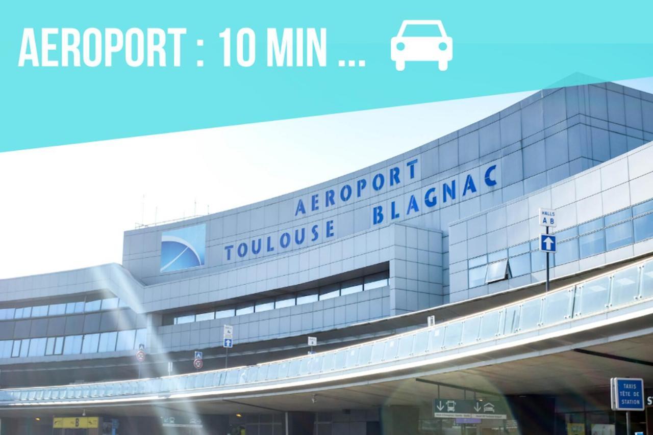 Cosy Confort - Climatisation, Balcon, Wifi - Proche Airbus, Purpan, Aéroport, Stade Ernest Wallon Toulouse