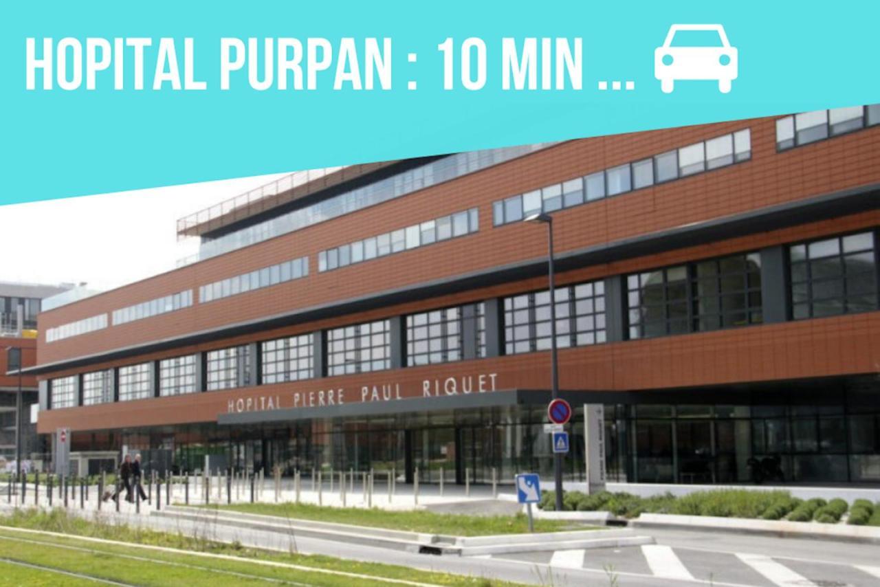 Cosy Confort - Climatisation, Balcon, Wifi - Proche Airbus, Purpan, Aéroport, Stade Ernest Wallon *